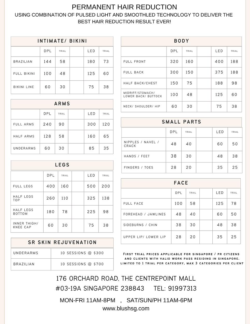 Minimalist Salon Price List Template-2