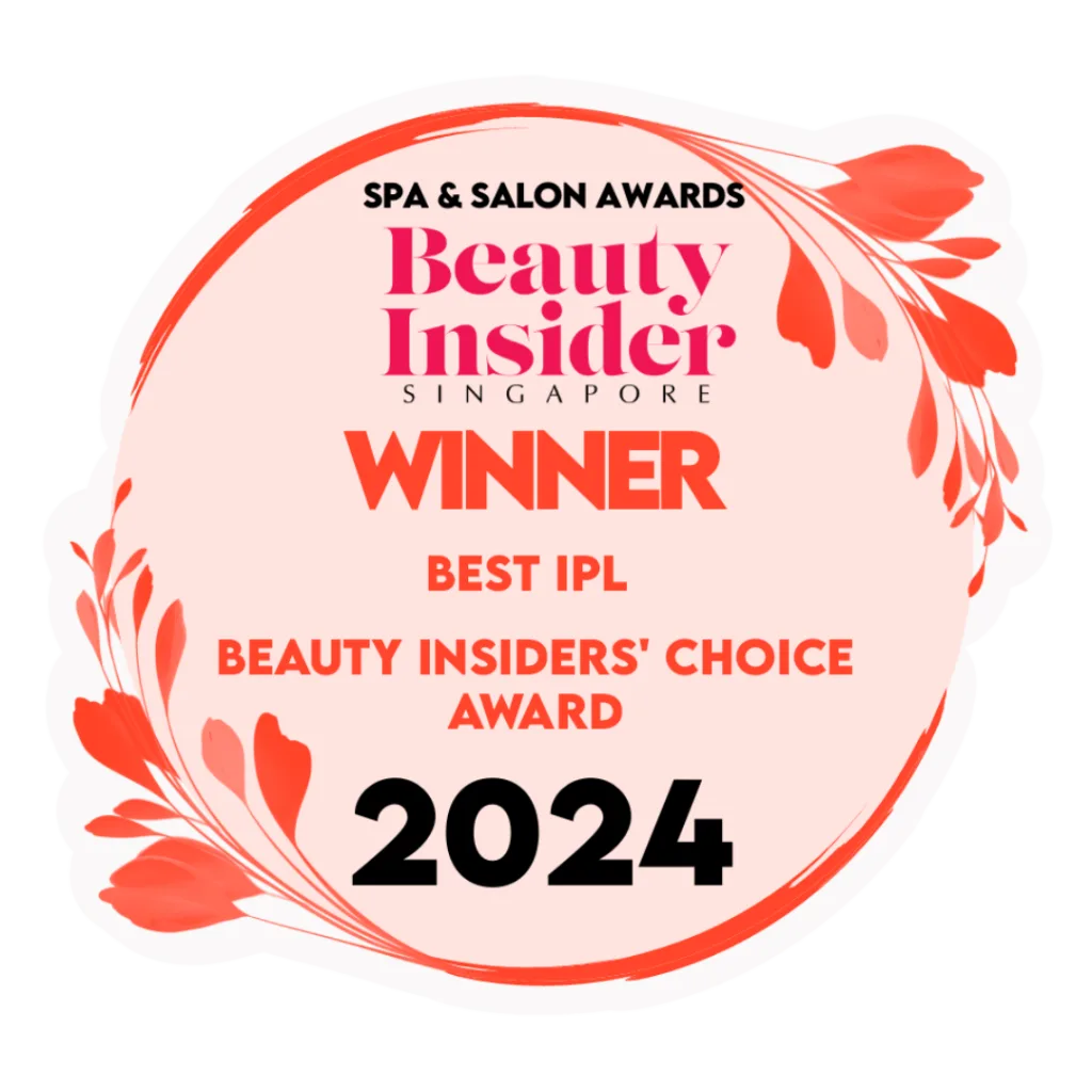 beauty insider spa & salon awards - best IPL hair removal award badge - Blush