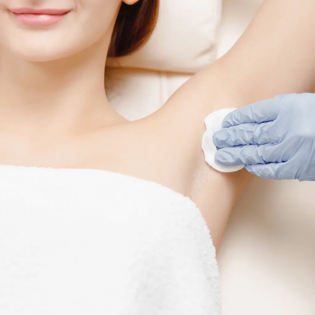 underarms whitening treatment