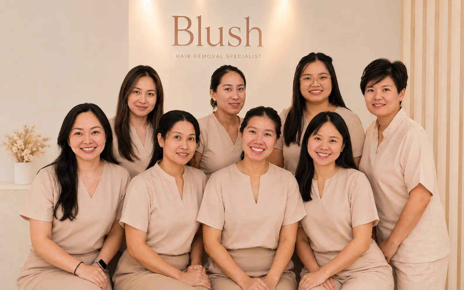 blush therapists group photo
